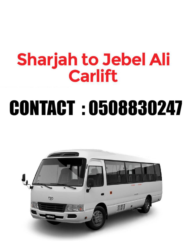 Sharjah to Jebel Ali Carlift Transport