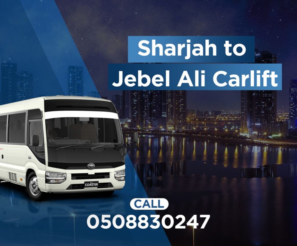 Sharjah to jebel ali Car lift